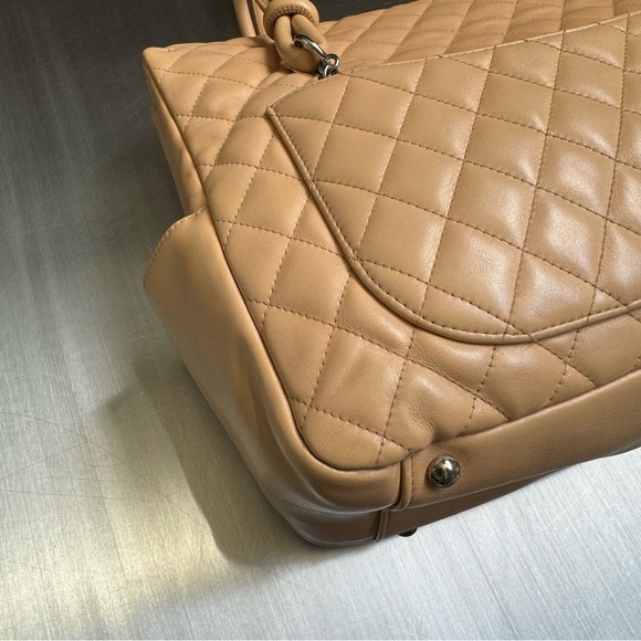 Chanel Calfskin Quilted Cambon Flap in Beige - Picture 5 of 10